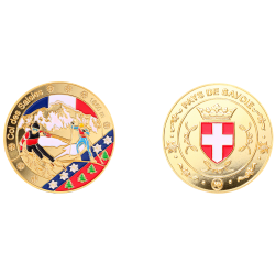  Médaille 40 mm Col des Saisies - E1116 - 6,00 €