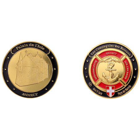  EXCLUSIVITE CLIENT Vente uniquement en Magasin
Médaille 40 mm Compagnies des Bateaux Annecy - EC11006 - 6,00 €
