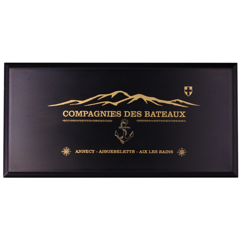 Luxury case 3 Coin 40mm Compagnies des Bateaux
