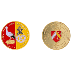 Médaille 32 mm Alsace...