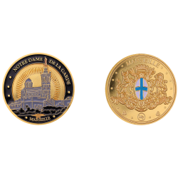 Coin 34mm Notre Dame de la...