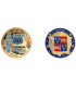 K11186 Médaille 34 mm Viseul surf Pays Basque