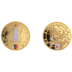 K11166 Médaille 34 mm Phare de ST Gilles Croix de Vie de Vendée