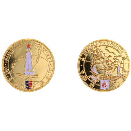  Medal 34mm Phare de ST Gilles Croix de Vie of Vendée K11166 5,00 €