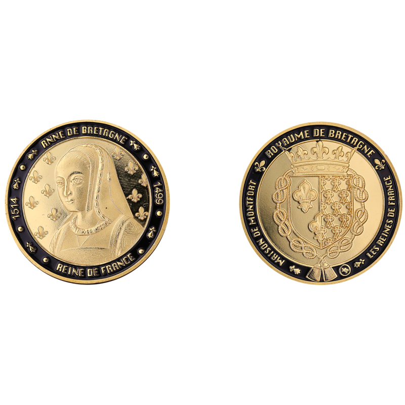 K1110 Medaille 34mm Anne de Bretagne