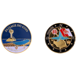 K11158 Médaille  34 mm Passage du Gois Ile de Noirmoutier