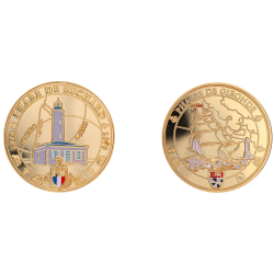 K11172 Médaille 34 mm collection phare Gironde Phare de Richard