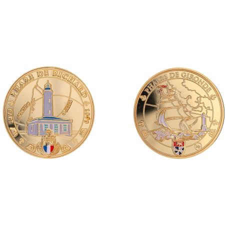  Medal 34mm Lighthouse collection of Gironde lighthouse of Richard K11172 5,00 €