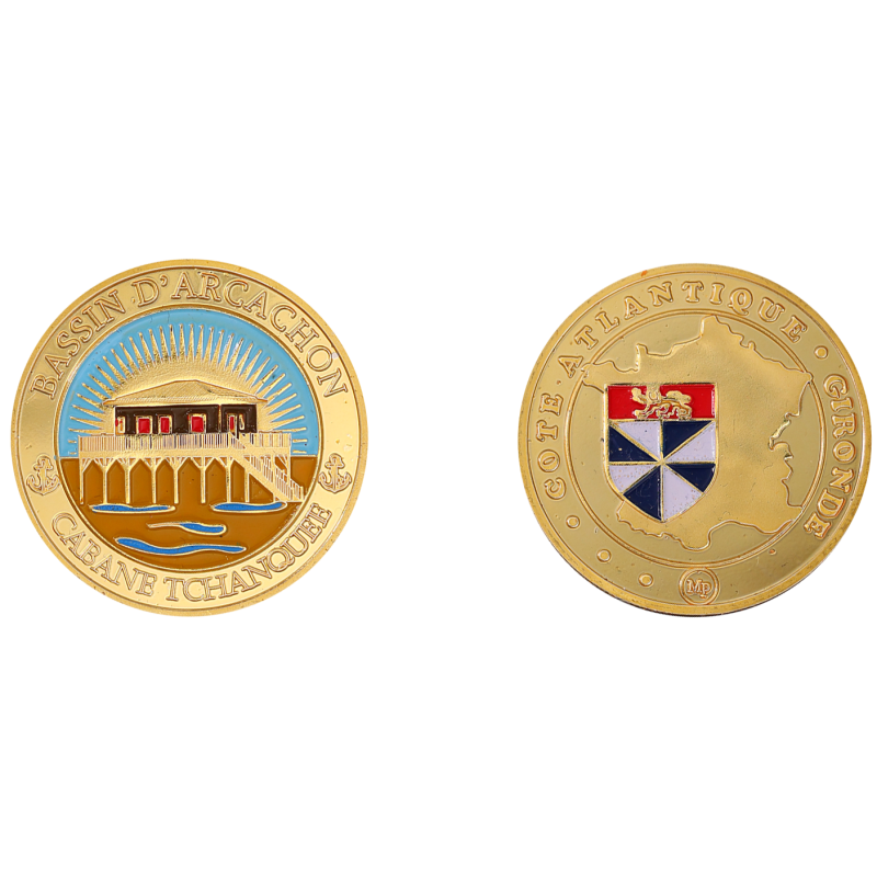  Medal 34 mm Cabane tchanquée Bassin d'Arcachon K11213 5,00 €