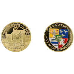 Medaille 32mm Mythes & Legendes Pirate Bateau Corsaire - D11366 - 4,00 €