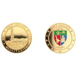 EXCLUSIVITE CLIENT Vente uniquement en MagasinMédaille 34 mm Piau Engaly - KC11010 - 6,00 €