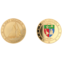 EXCLUSIVITE CLIENT Vente uniquement en MagasinMédaille 34 mm Piau Engaly - KC11010 - 6,00 €