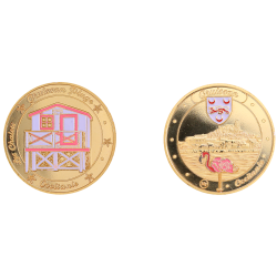 EXCLUSIVITE CLIENT Vente uniquement en MagasinMédaille 34 mm Piau Engaly - KC11010 - 6,00 €