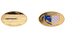 EXCLUSIVITE CLIENT Vente uniquement en MagasinMédaille 34 mm Piau Engaly KC11010 6,00 €