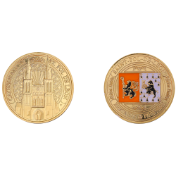 Coin 34 mm St. Pol De Leon