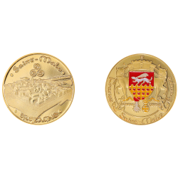 Médaille 32mm St Malo Vue