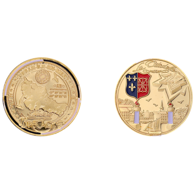 Medal 32mm Belle Ile En Mer N¡2 2014 D11414 4,00 €