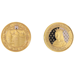 D11413 Medaille 32mm Nantes Chateaux