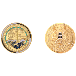D11360 Medaille 32mm Phare De Ile Vierge