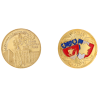 Coin 32 mm Louvre Victoire De Samothrace