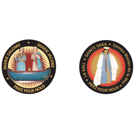 K11495 Medaille 34 mm les Maries de St Maries Camargue