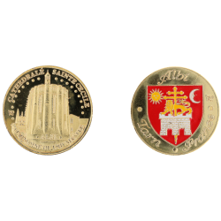 D1199 Medal 32 mm Albi Cathedrale Ste Cecile