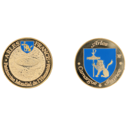 D1179 Medaille 32 mm Arles Vue Aerienne