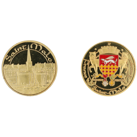 D1166 Medal 32mm St Malo Port