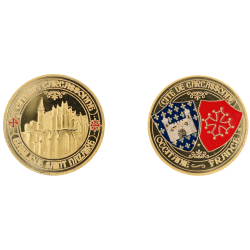 D11561 Medal 32 mm Basilique Carca Perso