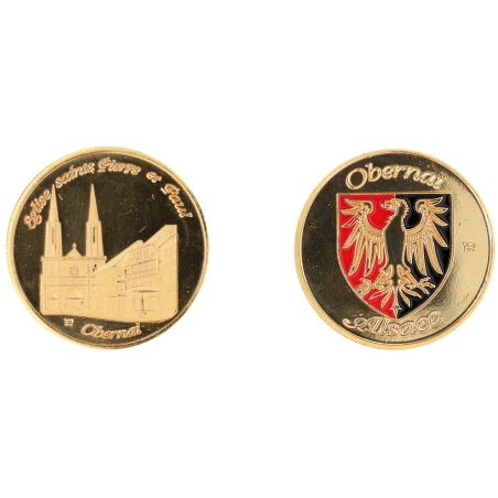 D1151 Medal 32 mm Obernai Eglise