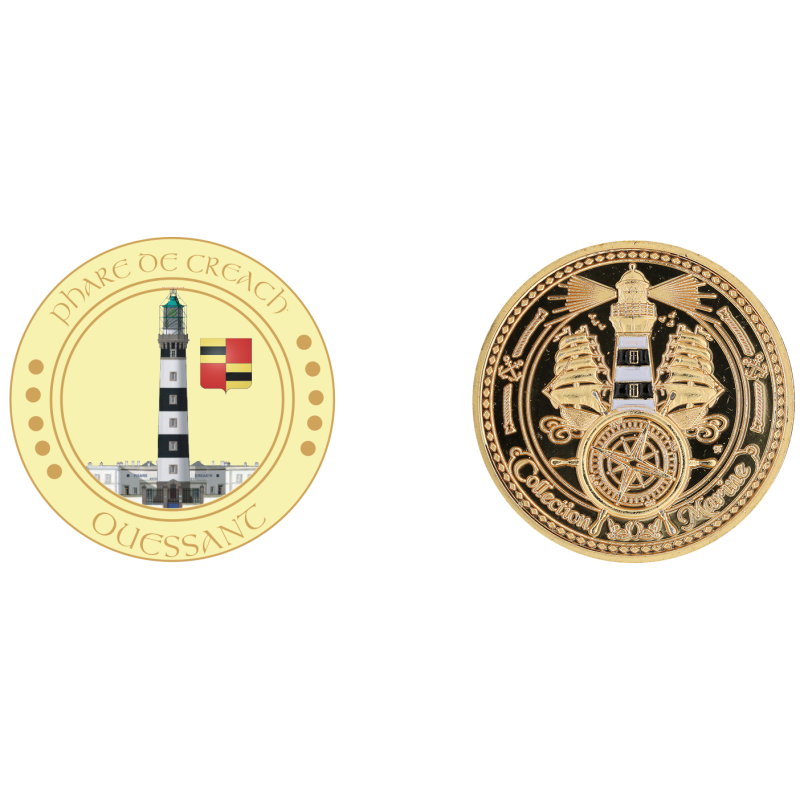 D11483 Medaille 32mm Phare du Creach'