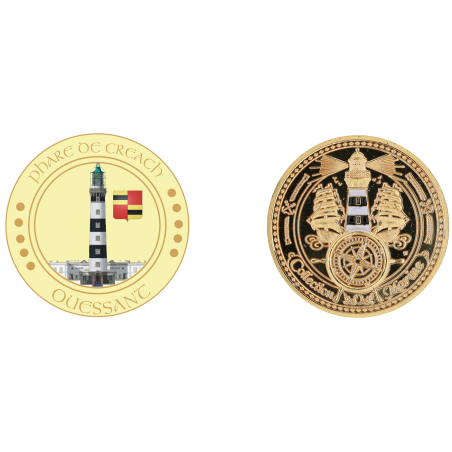 D11483 Medaille 32mm Phare du Creach'