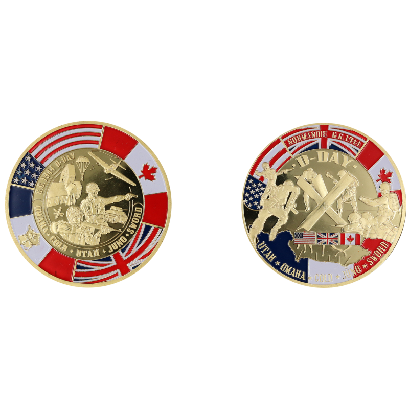 F1110 Medaille 70mm Debarquement 6 Juin 1944