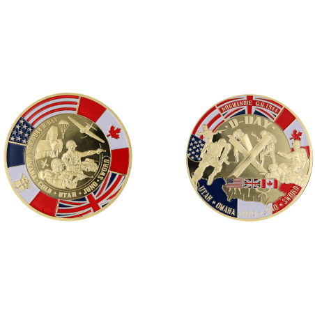 F1110 Medaille 70mm Debarquement 6 Juin 1944