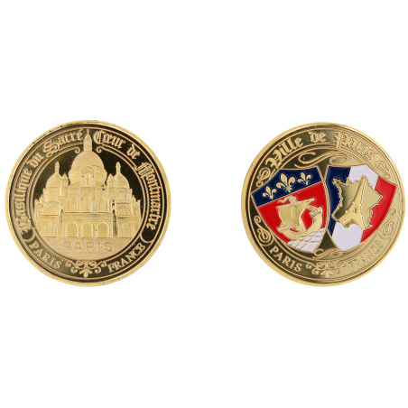 E1165 Medal 40mm Paris Sc Blasons