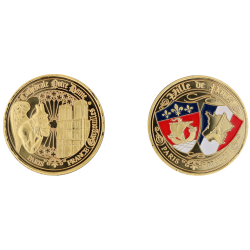 E1164 Medaille 40mm Paris Nd Gargouille Blasons