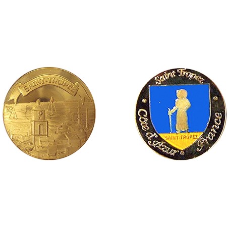 D11112 Medal 32 mm St Tropez Port 1