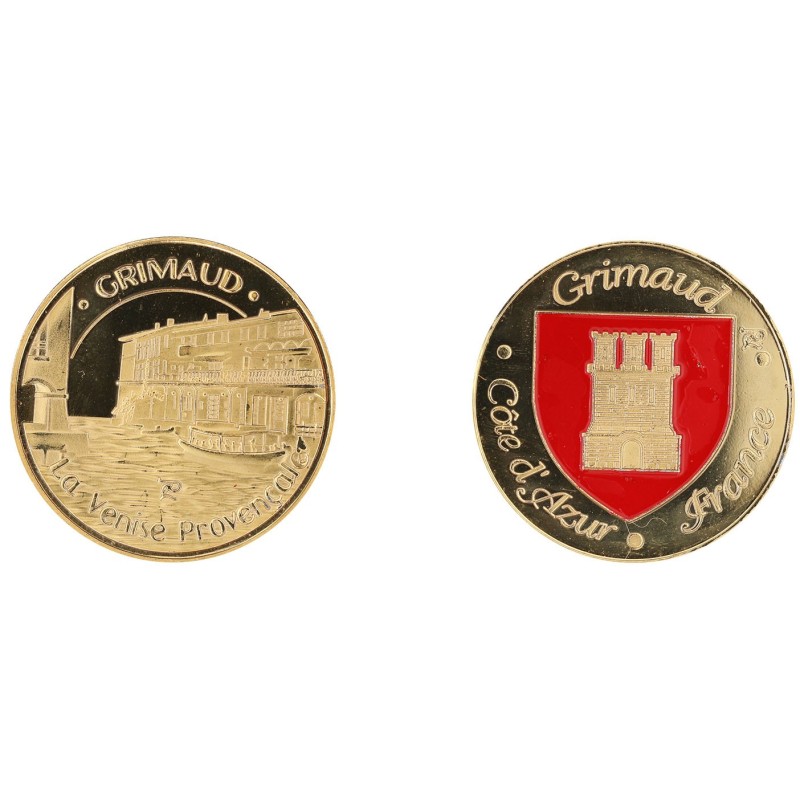 D11118 Medaille 32 mm Grimaud Venise Provencale