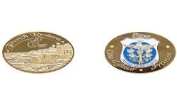 D11129 Medaille 32 mm Eze Vue Aerienne