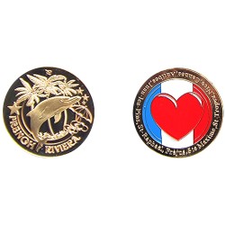 D11132 Medal 32 mm Generique Dauphin French Riviera