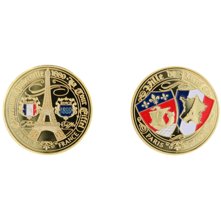 E1150 Medal Classic Paris 40mm T.E. Blasons