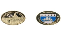 D11157 Medaille 32 mm Bretagne Roscoff