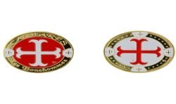 D11183 Medaille 32mm Mythes &amp; Legendes Croix Cathare