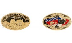 D11223 Medaille 32 mm Louvre Joconde
