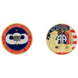 D11236 Medaille 32 mm 82Nd Airborne Division Style