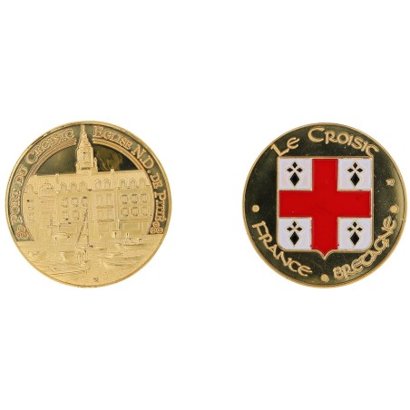 D11239 Medal 32 mm Bretagne Croisic Port