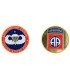 D1125 Medal 32 mm 82Nd Div. Airborne Classic