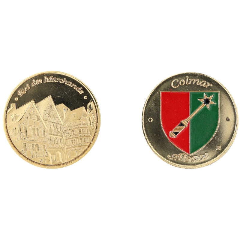 D1133 Medaille 32 mm Colmar Rue Des Marchands