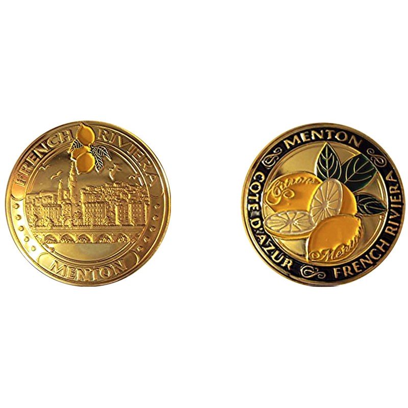 D11333 Medal 32 mm Menton Citron