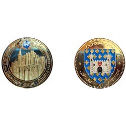 D11334 Medaille 32 mm Cite De Carcassonne Basilique